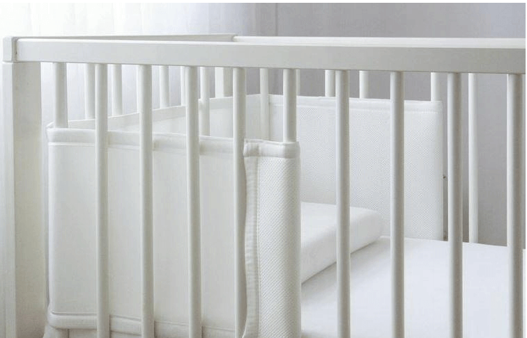 Baby barneseng kofanger halvlængde- 180 cm x 30 cm
