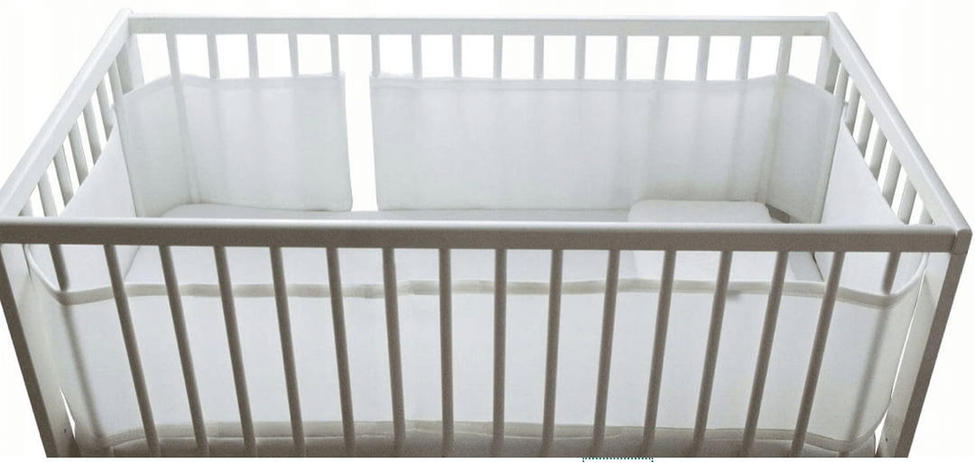 Baby barneseng kofanger halvlængde- 180 cm x 30 cm
