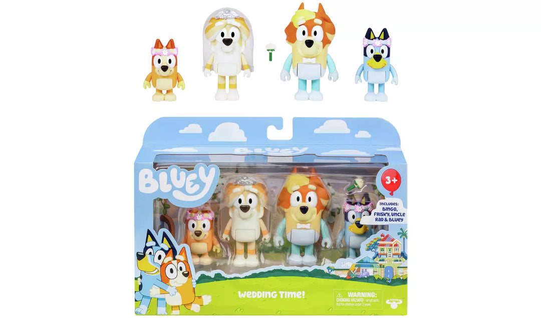 Pack de 4 figurines Bluey S11