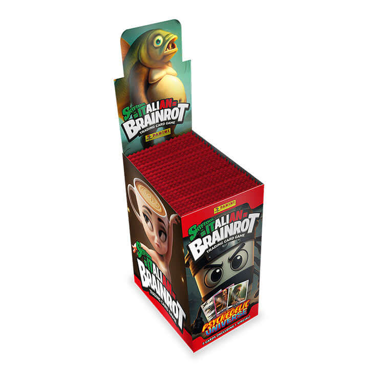 skifidol brainrot ブレインロットカード　4BOX（12パック） Italian Brainrot Trading Card Collection Packs – Earthlets
