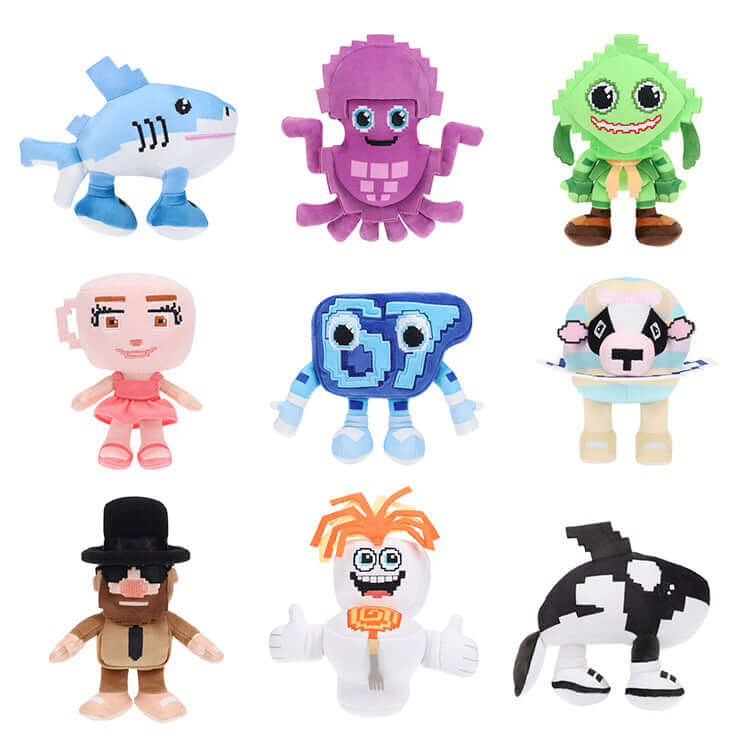 Steal A Brainrot 4 Collectible Plush - Fun & Wacky Toy – Earthlets