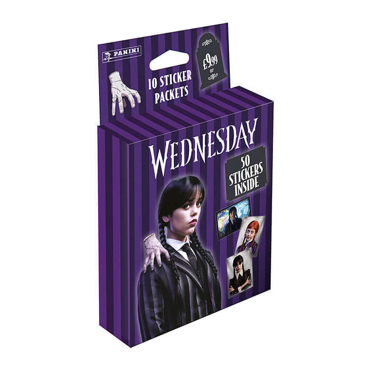 Panini Wednesday Stickers 2 – Blister 7 Pochettes – 35 Stickers – Nouvelle Saison – Cadeau Fan