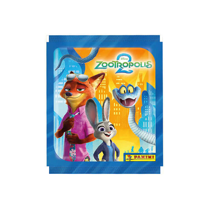 Zootropolis 2 Sticker Collection featuring characters in a vibrant city setting.