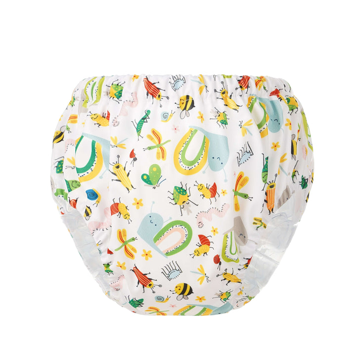 HappyBear Potty Training Pants - 2-4 years Colour: Bugs potty training reusable pants Earthlets